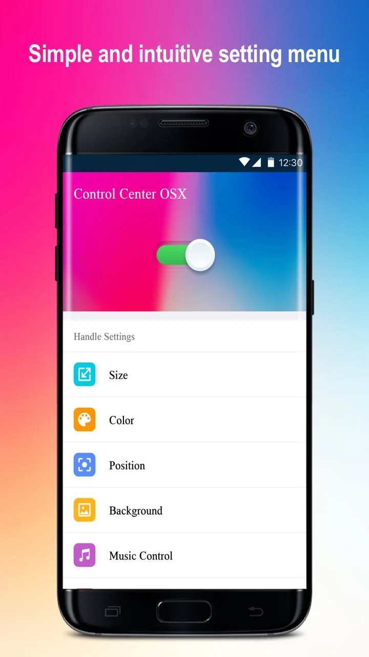 Control Center OSX screenshot